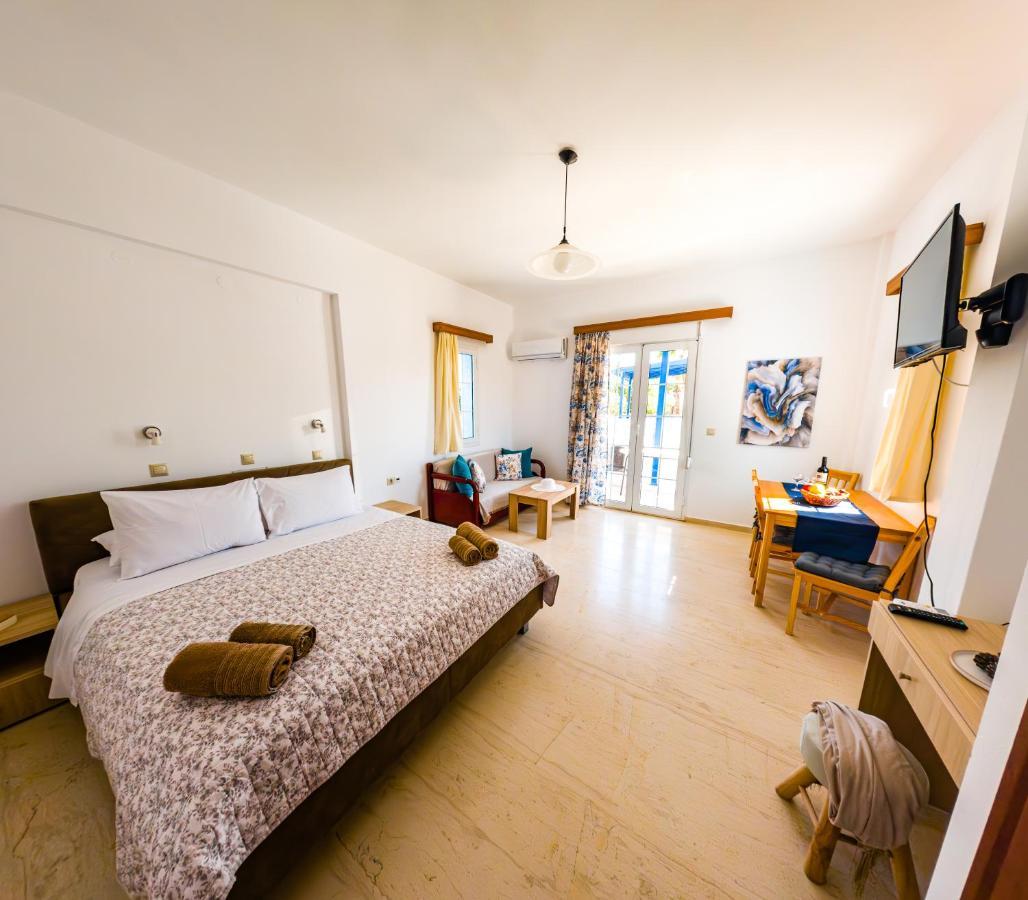 Anna Ageliki Aparthotel Damnoni Buitenkant foto